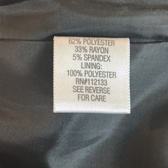 APT. 9 stretch/washable Jacket BLACK US 14 EUC - Picture 4 of 5